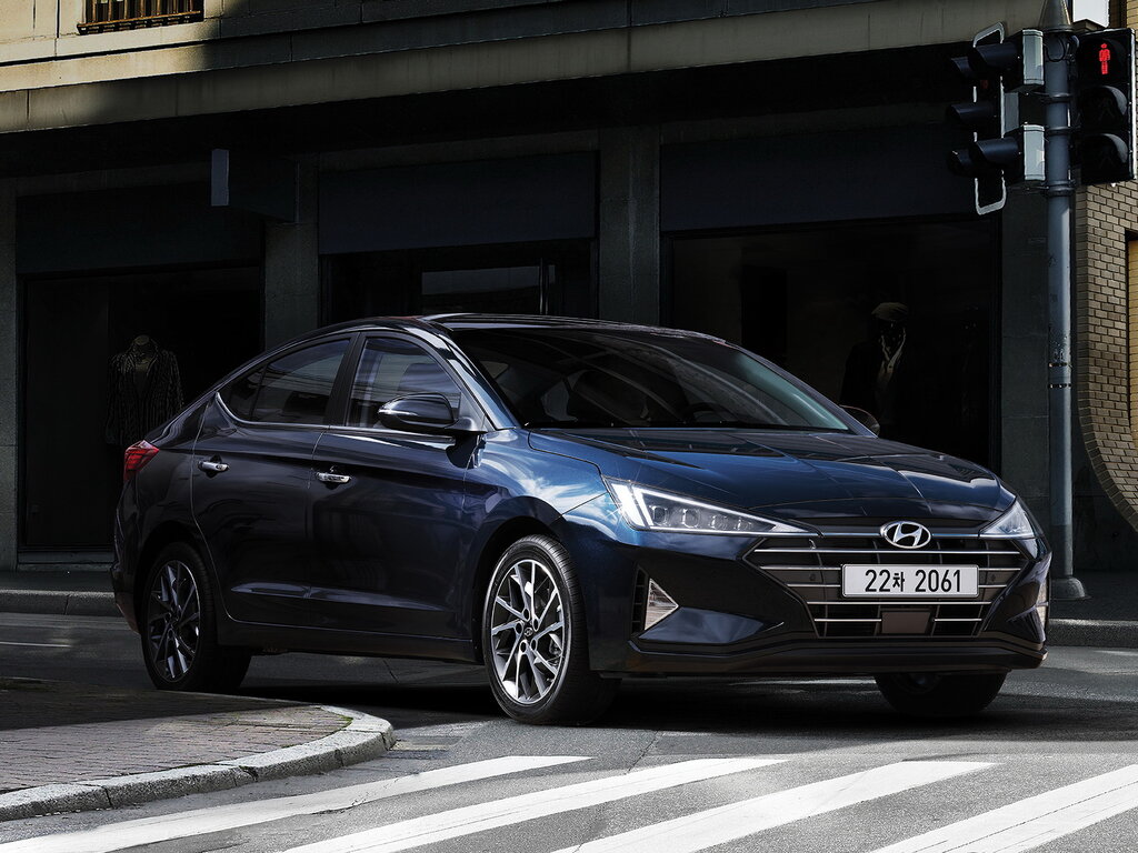Hyundai Avante (AD) 6 поколение, рестайлинг, седан (09.2018 - 03.2020)